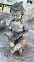 Resin Girl with Book