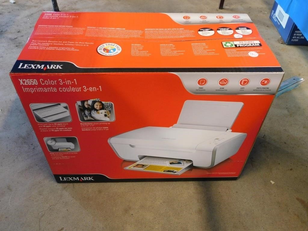 LEXMARK COLOUR 3-N1 PRINTER