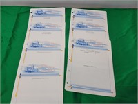 United States  Postage  - (7) Blank Sheets