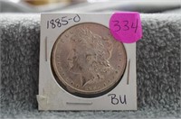 1885-o Morgan Silver Dollar BU