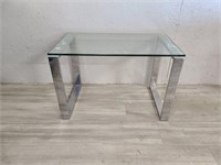 Glass Table 27"L x 16"W x 1.5'T