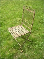 Folding Metal Chair