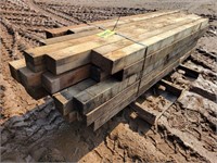 (35) 4x4 Timbers 7'-8' Long