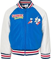 sz10/12 SEGA Sonic the Hedgehog Bomber Jacket