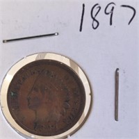 1897 Indian Head Penny