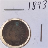 1893 Indian Head Penny