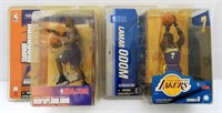 (2) MCFARLANE NBA FIGURINES