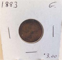 1883 Indian Head Penny