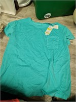 Cat jack teal tee xxl