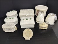 Ladies Jewelry Storage & Bureau Decor