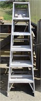 (2) 6' Aluminum Step Ladders