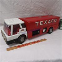 Texaco tanker metal truck