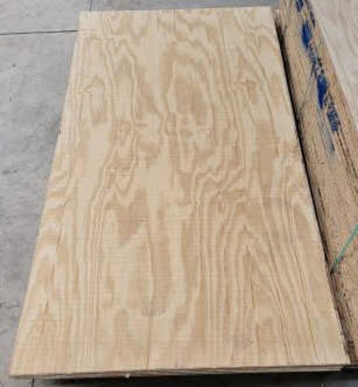 4 PCS 4X8X3/8 TONGUE AND GROOVE SIDING