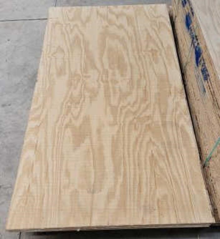 4 PCS 4X8X3/8 TONGUE AND GROOVE SIDING