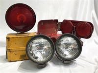 Collection Vintage Lights Signals Reflectors