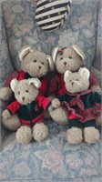 4 - vintage Christopher & Holly bears