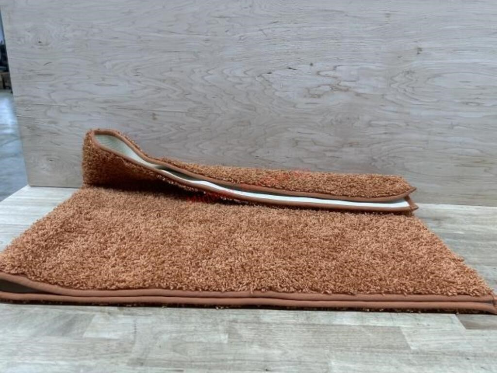 Threshold bath runner rug