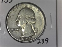 1955 Washington Quarter