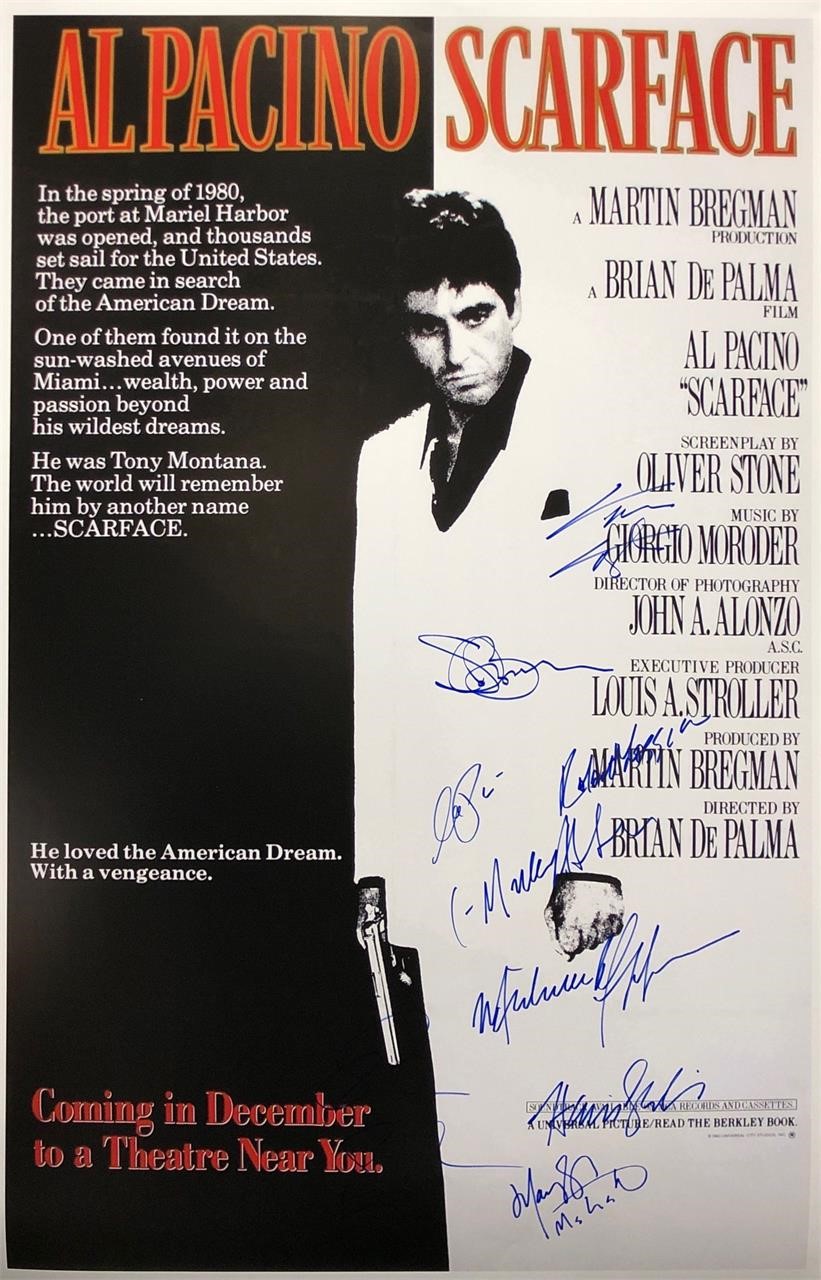 Autograph Signed COA RARE Movie Music Posters P