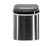 $109  27 lb. Portable Ice Maker, Stainless