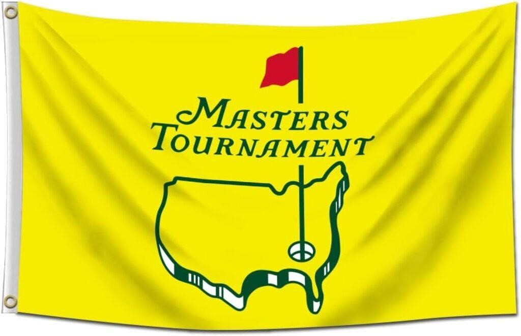 SM5685  Masters Golf Flag Banner 3x5ft