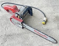 (BD) Milwaukee 16" Corded Chain Saw, #6210