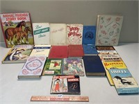 VINTAGE HARDCOVER BOOK LOT