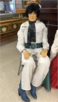 Male Mannequin Dressed As Elvis,