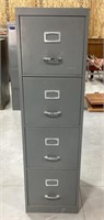 Metal filing cabinet-15 x 18 x 52