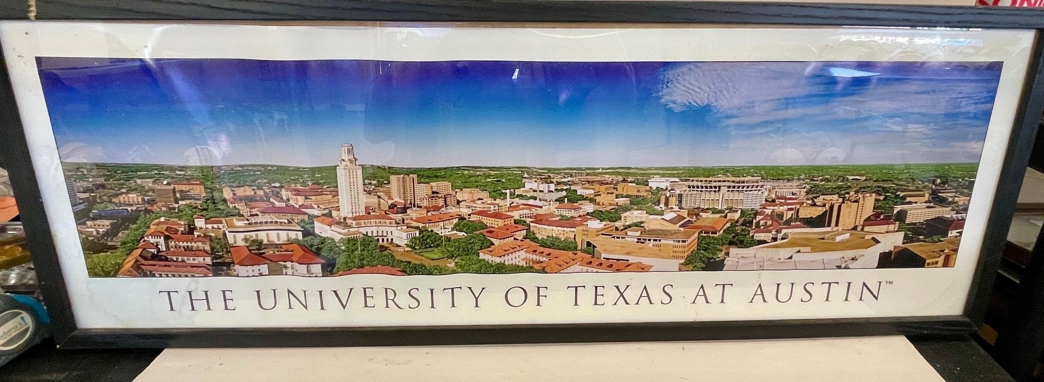 Framed University Of Texas at Austin Poster
