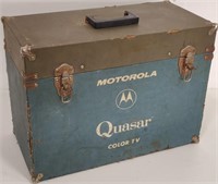 Motorola Quasar Color TV Wooden Case