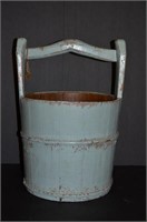 Antique Wooden Bucket