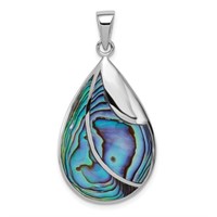 Sterling Silver Abalone Pendant