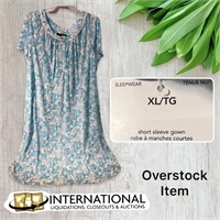 Short Sleeve Sleep Gown (XL)