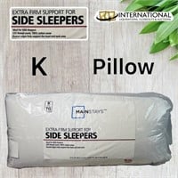 Extra Firm Side Sleepers Pillow (King)