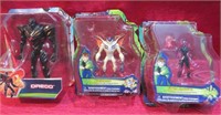 3 Action Figures Dredd & Alien Force Toys