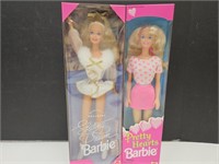 NIB Skating Dream & Pretty Hearts Barbie Dolls
