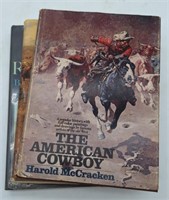 (HI) 3 Cowboy Books, The American Cowboy, The Art