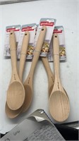 5 good cook wood spoons