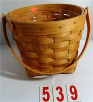 13901 Classic 7" Measuring Basket With Plastic Lin