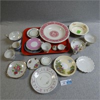 Various Cups, Saucers, Plates