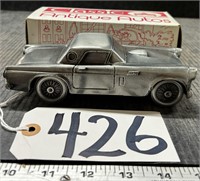 Banthrico 1955 Ford Thunderbird Die Cast Coin Bank