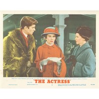 The Actress 1953 original vintage lobby card
