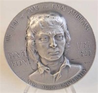 Daniel Boone Great American Silver Medal