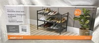 Neat Freak! Heavy Duty Stackable Shoe Rack