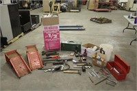 (2) Tool Boxes w/Tools, Oil Filters, Bar's Stop