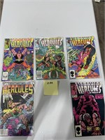 COMIC BOOKS! Hercules, Prince of Power 5 books