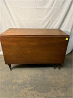 Antique Early Drop Leaf Console/Dining Table