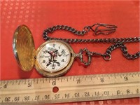 Armstrong Tasmanian Devil Quartz Pocket Watch