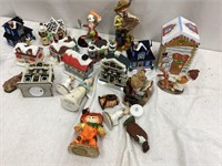 Assorted Figurines & Decor